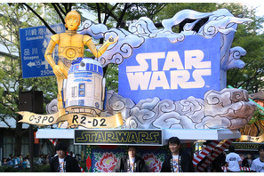 カワハロに『スター・ウォーズ』ねぶた降臨！　総勢200名が川崎を大行進 画像