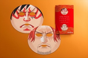 「ワンピース」歌舞伎の隈取を再現！ルフィ＆シャンクスのフェイスパック発売 画像