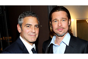 ブラッド・ピットVSジョージ・クルーニー、映画の版権を巡って熾烈な争い!? 画像