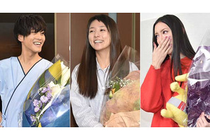 松坂桃李＆木村文乃＆菜々緒「サイレーン」クランクアップ！ 美しき殺人鬼の目にも涙… 画像