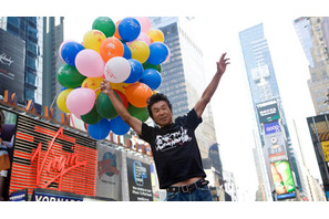 世界制覇目指す還暦ランナー・寛平、ニューヨークの街を風船で大冒険！ 画像