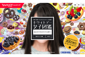 顔診断でお返しをチョイス!?「ホワイトデー女子図鑑」 画像
