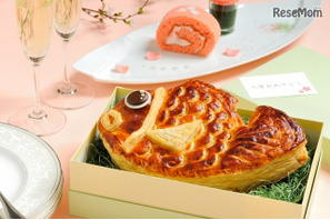 【3時のおやつ】卒業や入学、就職など“めでたい”春を祝う！「おめで鯛パイ」登場 画像