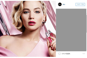 ジェニファー・ローレンス、「ディオール」のビジュアルに 画像