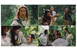 松田翔太“桃太郎”、流暢な英語で海外美女とおしゃべり!? au新CM 画像