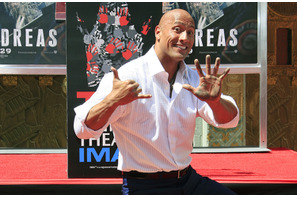 ドウェイン・ジョンソン、ハリウッドの殿堂入りを果たす！ 画像