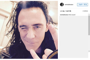 トム・ヒドルストン、ついにインスタグラムをスタート！最初の投稿画像は？ 画像