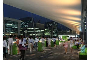 東京駅でクラフトビールが飲める！「グランルーフ ビアラウンジ」が期間限定オープン 画像