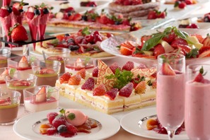 【3時のおやつ】予約のホテルスイーツブッフェ！「アフタヌーンスイーツブッフェ～ストロベリーフェア～」開催 画像
