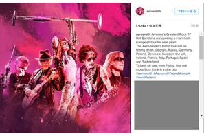 エアロスミス、“欧州さよならツアー”敢行を発表 画像