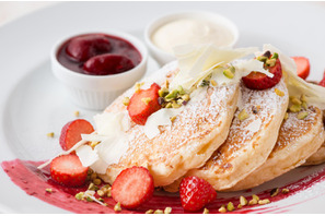 【3時のおやつ】“ピュアな愛情”をイメージ！「サラベス」でホワイトデーの期間限定パンケーキ登場！ 画像