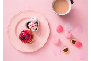 【3時のおやつ】ハートモチーフのスイーツ満載！ ハーゲンダッツが東京マリオットホテルのコラボ 画像
