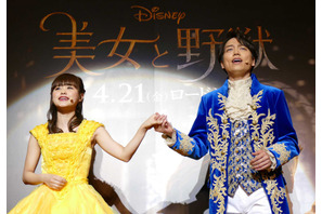 昆夏美＆山崎育三郎、「美女と野獣」を生歌唱！「ステージで歌うと楽しい」 画像