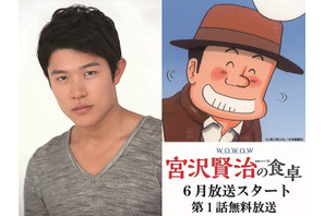 鈴木亮平、“宮沢賢治”に扮する！ 連続ドラマＷ「宮沢賢治の食卓」 画像
