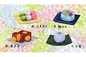 ルーツはヨーロッパ!?  四季折々の美しさを表現する和菓子 画像