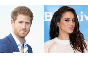 メーガン・マークル、ヘンリー王子と初めて公の場に 画像