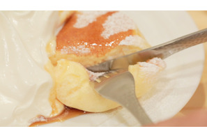 ”ぷるふわ”新食感！ 半熟系パンケーキって!? 画像