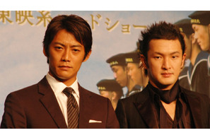 『男たちの大和／YAMATO』クランクアップ記者会見 画像