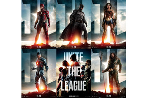 初々しいフラッシュもキメ顔！『ジャスティス・リーグ』キャラポスター公開 画像