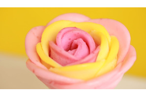 写真を取らずにいられない！ かわいすぎるお花ジェラート  画像