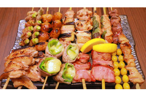 「焼き鳥屋」のイメージを覆す!? 野菜たっぷりヘルシー焼き鳥 画像
