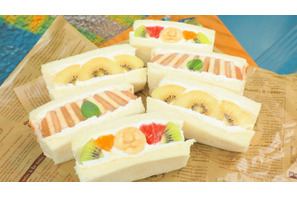 思わず写真に撮りたくなる！ 新鮮＆カラフルなフルーツサンド専門店 画像