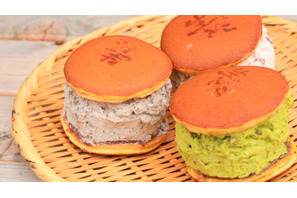 20分で完売！ 厚さ8cmのクリームぎっっっしり生どら焼きが超人気 画像