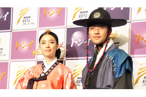 「トンイ」ハン・ヒョジュ＆ペ・スビン来日　現場での甘いエピソードに観客騒然 画像