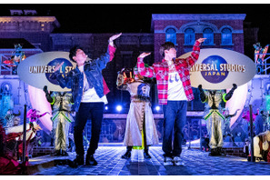 【USJ】NAOTO＆山下健二郎がパーク降臨！話題の「Rat tat tatダンス」パーク初披露 画像