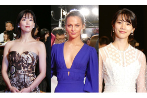 第32回東京国際映画祭が華やかに開幕！広瀬アリス＆水川あさみ＆のん＆アリシア・ヴィキャンデルらがレカペ上で“競演” 画像