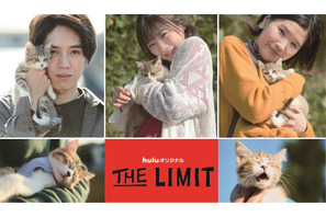 伊藤沙莉＆堺小春＆坂東龍汰、ネコとの癒やしオフショット公開「THE LIMIT」 画像