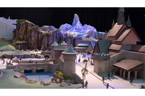 【ディズニー】アナ雪エリアやラプンツェルの塔も！東京ディズニーシー新テーマポート「ファンタジースプリングス」イメージ模型公開 画像