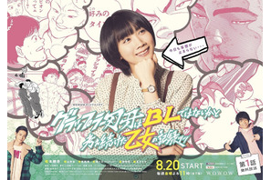 大塚明夫＆川原慶久も参加！松本穂香主演「グラップラー刃牙はBLではないかと考え続けた乙女の記録ッッ」ポスター公開 画像