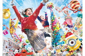 【USJ】20周年のクリスマス・イベント開催！2年ぶりのクリスマス・ツリーも登場 画像