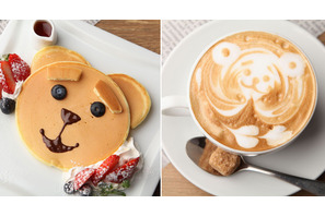 テッドがかわいいパンケーキとカフェ・ラッテに！「CAFE NOISE」とコラボレーション 画像