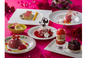 【ディズニー】おしゃれなミニーマウスをイメージしたデザートも！スペシャルイベント「トータリー・ミニーマウス」連動メニューの一部が早くも年内登場 画像