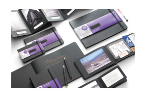 伝説のノートブックMOLESKINE初！表紙もページも黒一色のブラックページアルバム登場 画像