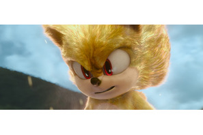 黄金に輝く“スーパーソニック”登場！『ソニック・ザ・ムービー／ソニック VS ナックルズ』場面写真 画像