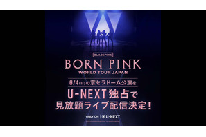 BLACKPINK大阪公演、U-NEXT見放題ライブ配信 画像