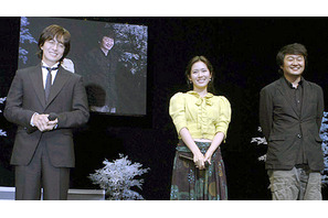 『四月の雪』ぺ・ヨンジュン、ソン・イェジン、ホ・ジノ監督特別試写会舞台挨拶 画像