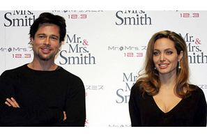 『Mr.＆Mrs.スミス』ブラッド・ピット、アンジェリーナ・ジョリー来日記者会見 画像