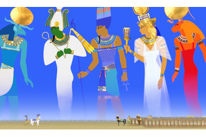 古代エジプトを非暴力で統一『古の王子と3つの花』第1話「ファラオ」本編映像 画像