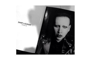 マリリン・マンソン、「イヴ・サンローラン」の新作メンズラインの顔に抜擢 画像