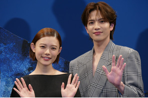 杉咲花＆志尊淳「尊敬しかない」と互いを称賛！『52ヘルツのクジラたち』完成披露試写会 画像