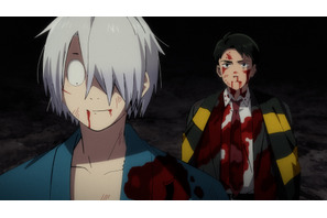 鬼太郎の父と水木の姿切り取る『鬼太郎誕生 ゲゲゲの謎 真生版』場面写真 画像