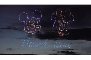 【ディズニー】ドローンショー“マジック・イン・ジ・エア”、次回は埼玉県鴻巣市「こうのす花火大会」で公演 画像