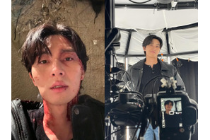 俳優パク・ソジュン、“血だらけ”でも超ハンサム！アクション演技の裏側に驚きの声「こんな辛いのに…」【PHOTO】 画像
