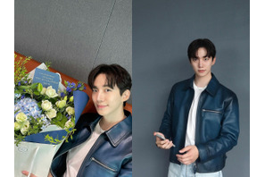 2PMジュノ、花束持って満面の笑み…女性陣のハートを鷲掴みにするビジュアルに視線集中！【PHOTO】 画像