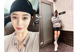 【韓国女優】“奇跡の54歳” キム・ヘス、ショートパンツから伸びる美脚に驚き…無欠点美貌もあらわに【PHOTO】 画像