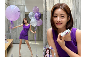 “二児の母”カン・ソラ、168cm・48kgが着こなすミニドレス！抜群のスタイルに「桁違いの美しさ」【PHOTO】 画像